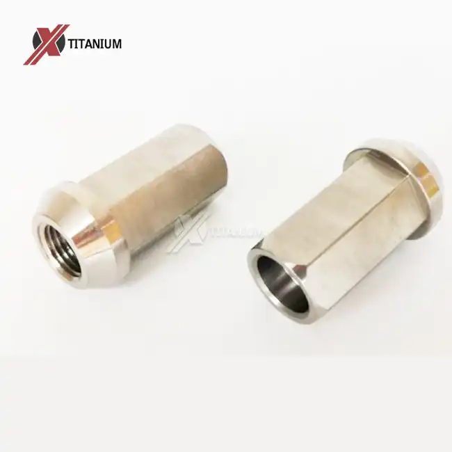 Gr5 titanium lug nuts 12x1 5